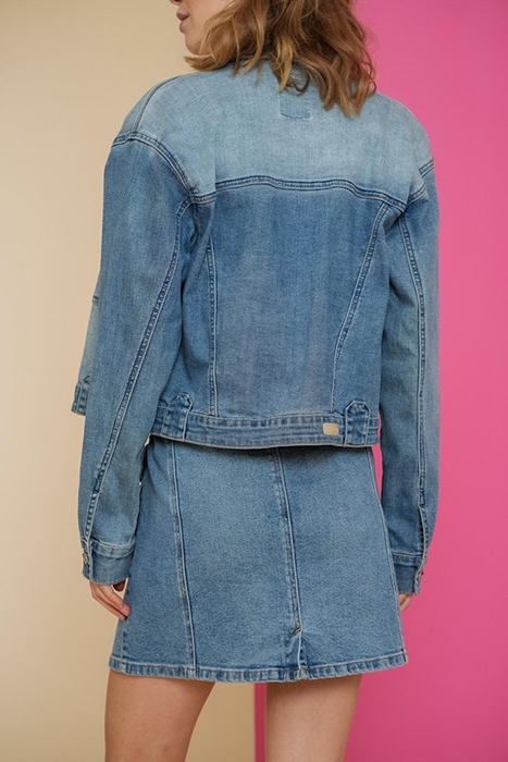 JEANS SKIRT STONEWASH DENIM 2