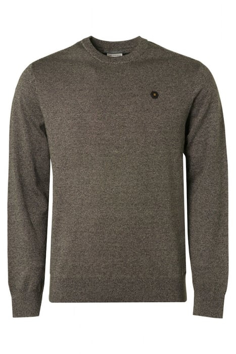 PULLOVER CREWNECK 2 COLOURED MELANGE STONE 4
