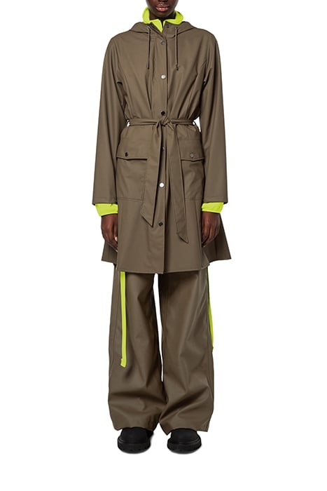 CURVE LONG JACKET WOOD 2