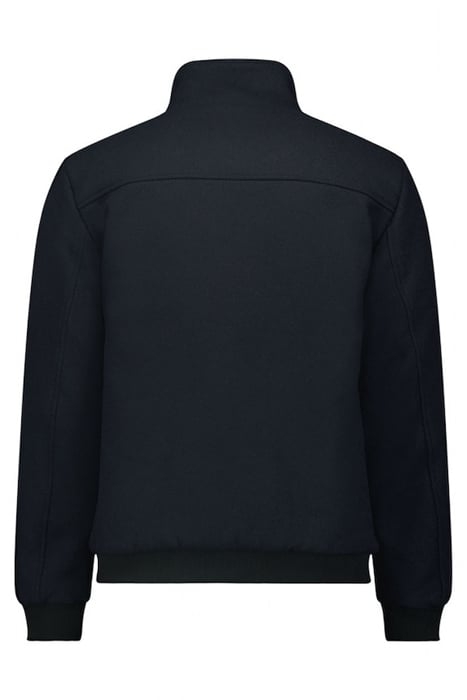 JACKET SHORT FIT WITH WOOL 2 COLOURED TWILL NIGHT 5