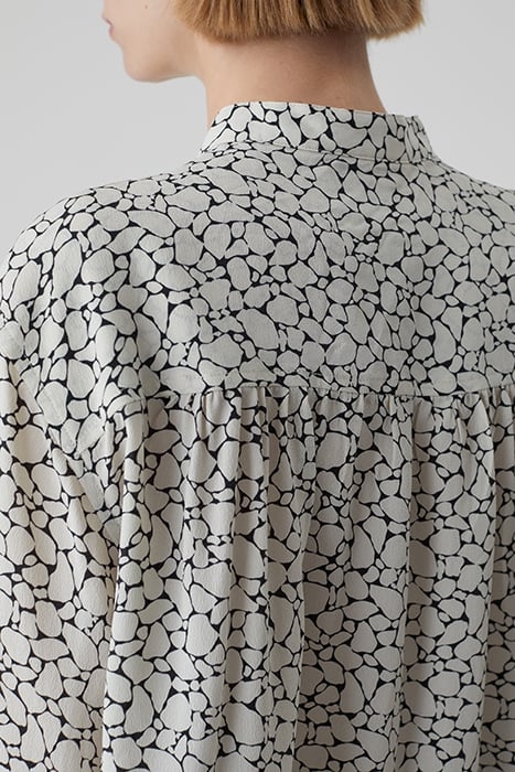 GATHERED BLOUSE SHIRTS & BLOUSES IVORY 5