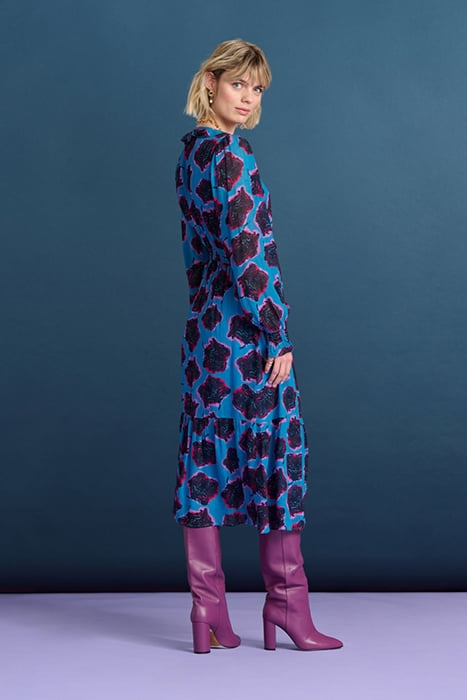 DRESS - FLOWER POP BLUE 5