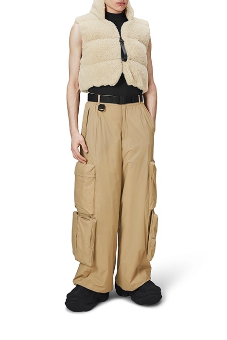 UNISEX VARDO SKI PANTS WIDE SAND 6