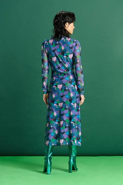 DRESS - BRUSHWORK LILAC SLIM 2