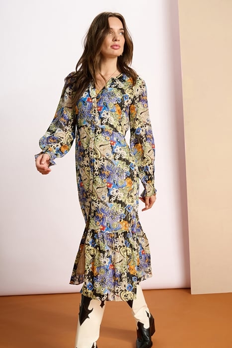 DRESS - GLEAMING GLORY MULTI COLOUR 4