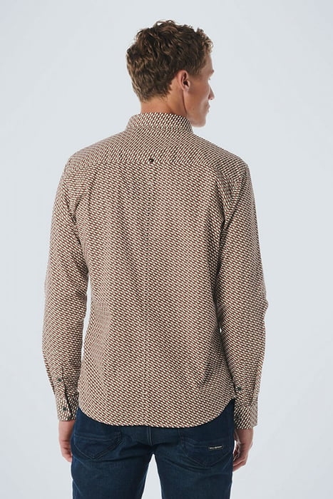 SHIRT STRETCH ALLOVER PRINTED DARK GREEN 2