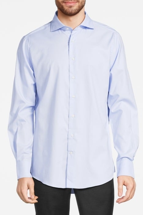 LIGHT BLUE TWILL SLIM FIT SHIRT LIGHT BLUE 4