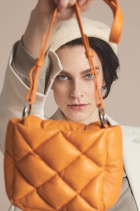 SMALL BAG PUFF BAG YELLOW 2