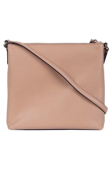 TOP ZIP CROSSBODY LIGHT FAWN 3