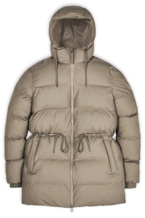 UNISEX PUFFER JACKET TAUPE 1