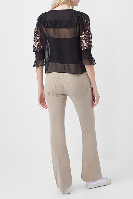 EVE EMBROIDERED TOP BLACK 3