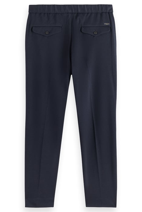 FINCH - REGULAR TAPERED-FIT YARN-DYED KNITTED JOGGER NAVY MI 5