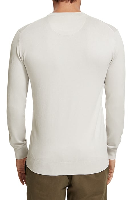 ESSENTIAL PULLOVER CREWNECK HERON GREY 2
