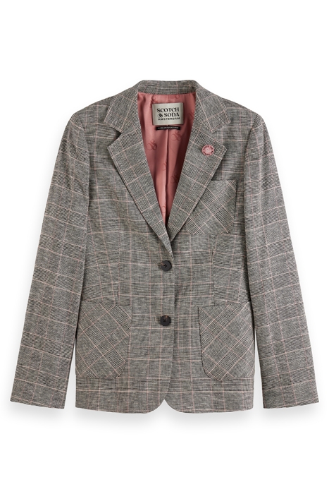 PRINCE OF WALES CHECK SINGLE BREASTED BLAZER PRINCE OF WALES 4