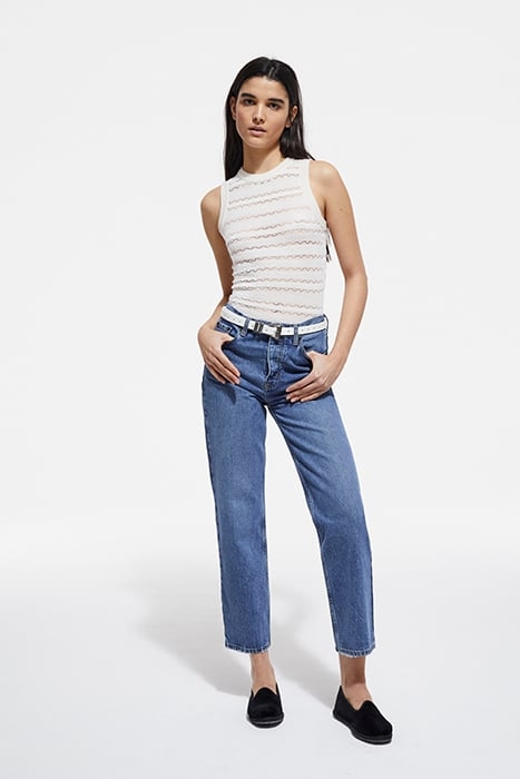 BLUE STRAIGHT JEANS BLUE DENIM 3