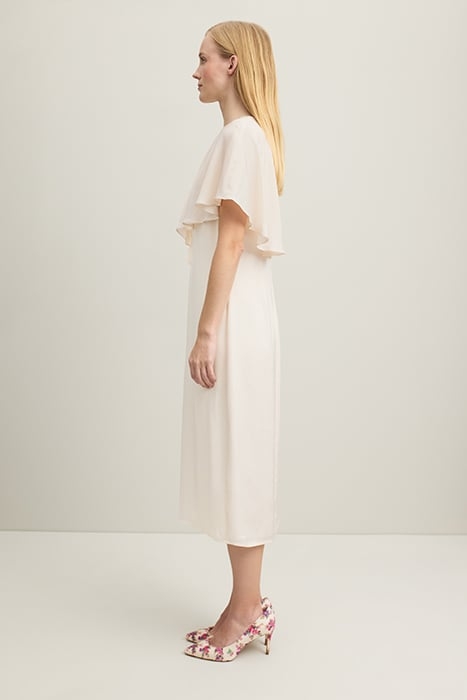 DR SADIE CREPE DRESS IVORY 3