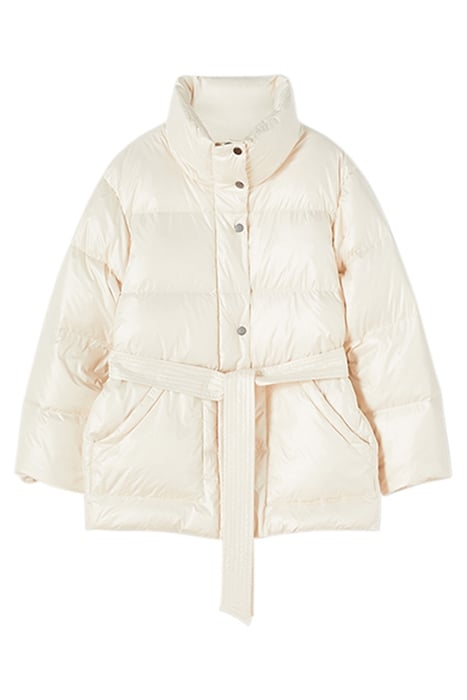 CT MORZINE BELTED PUFFA CREAM 2