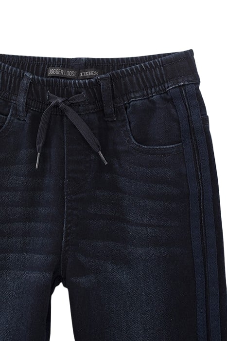 BOYS’ RAW JOGGER JEANS WITH SIDE BANDS 3