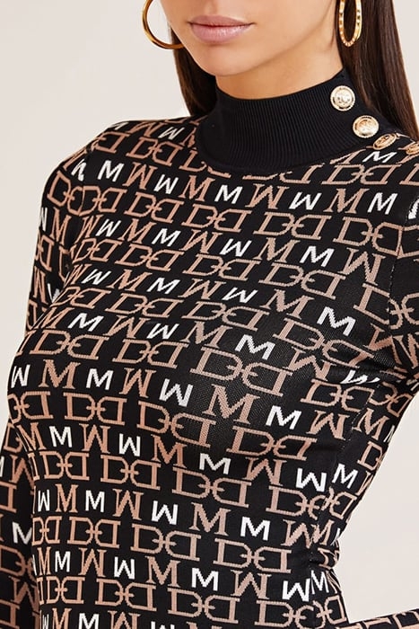 KARIN LS ALLOVER JAC ALLOVER M LOGO BLACK 5