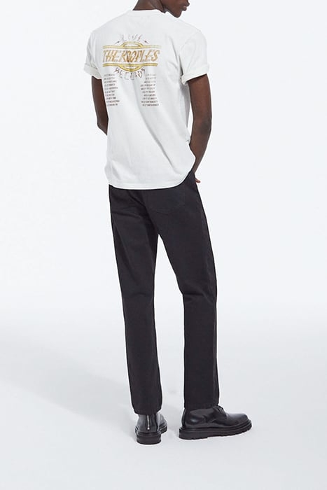 5-POCKET STRAIGHT BLACK DENIM TROUSERS BLACK DENIM 4