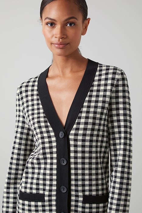 SK LEA CHECKED BLUE CHECK 5