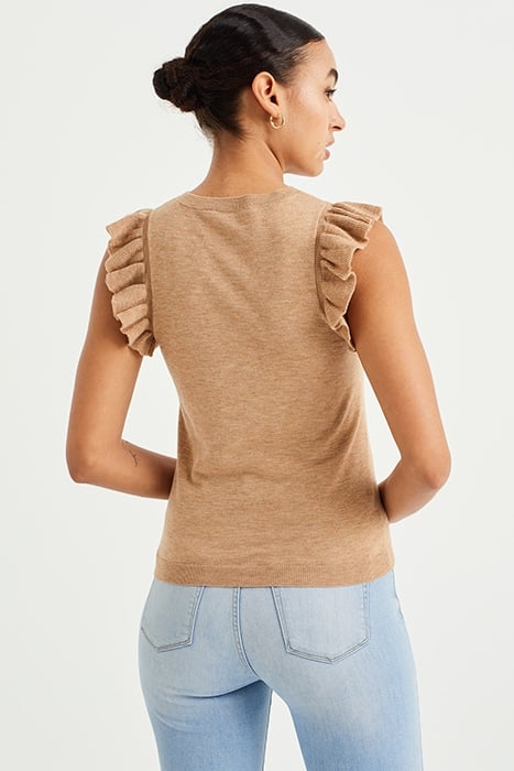 KNITTED PULLOVER BEIGE 2