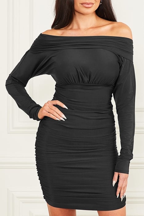 ORIANA DRESS JET BLACK 1