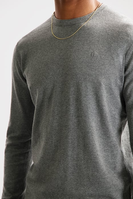 DS_GAGE CREWNECK GREY MELANGE GREY MELANGE 5