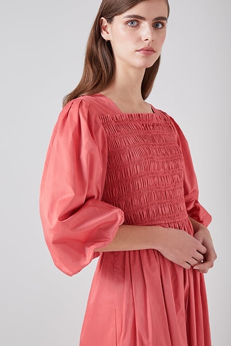 DR CALISTER SMOCK DRESS ROSE 4