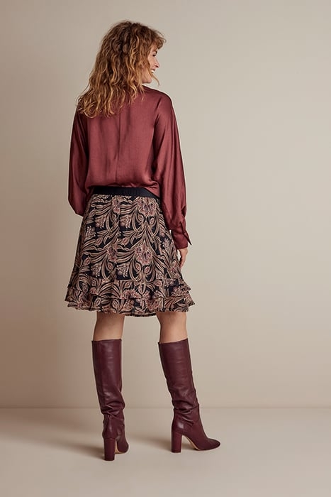 SKIRT FLOWERS PRINTED MULTICOLOUR 2