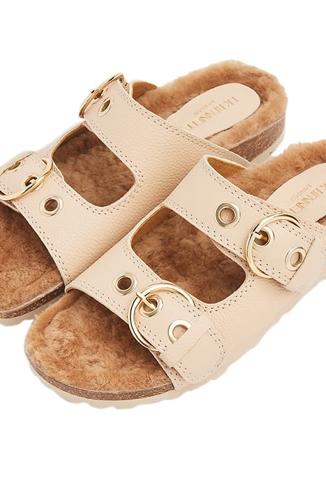 ROMEO FOOTBED DOUBLE STRA CAMEL 4