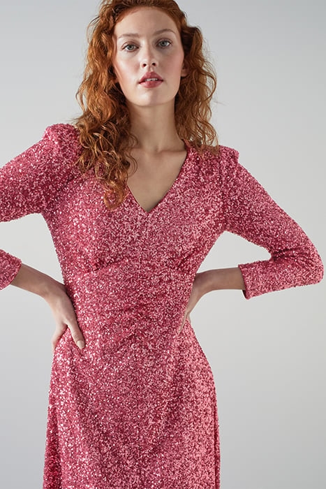 DR GABRIELLE - SEQUIN DRE PINK 4