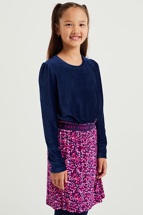 DRESS MID LENGTH DARK BLUE 1