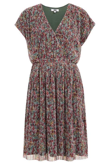 DRESS MID LENGTH DARK GREEN 3