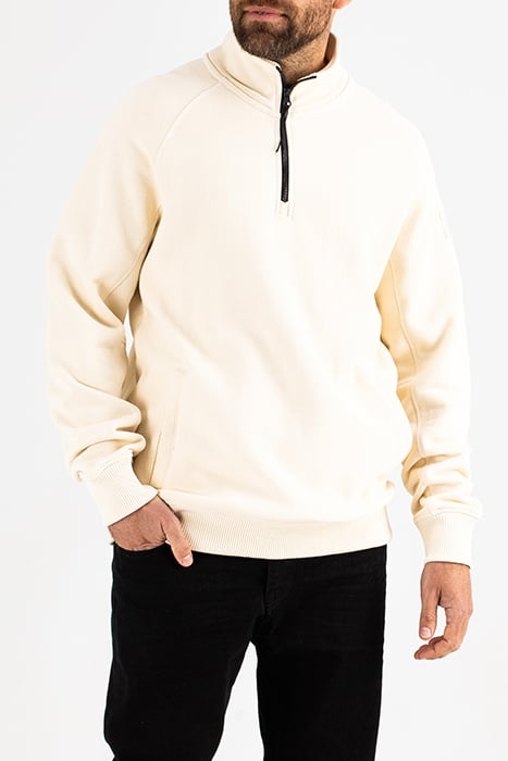 PALMER HALF ZIP CASHMERE BEIGE 1