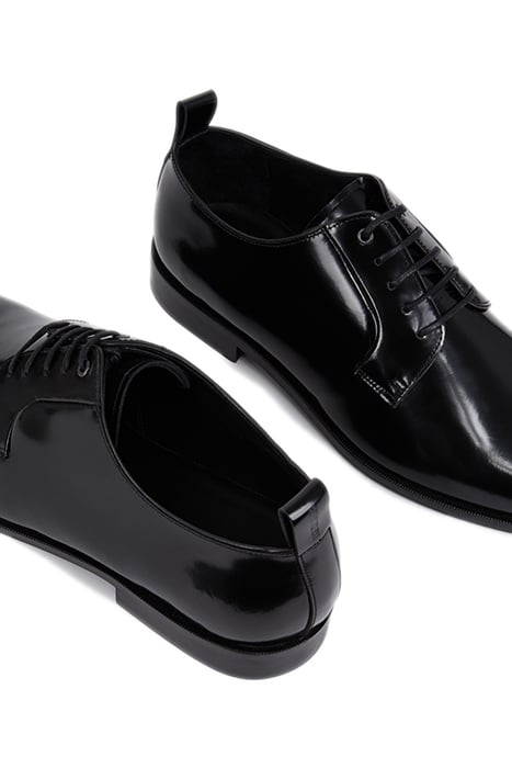 SMOOTH LEATHER DERBIES BLACK 3
