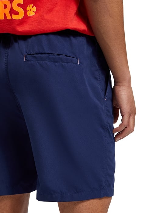 MID LENGTH SWIM SHORT SOLID NAVY 8