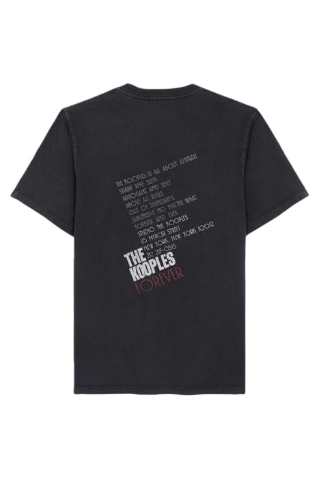 MC WILD SPIRIT PANTHER T-SHIRT BLACK WASHED 2