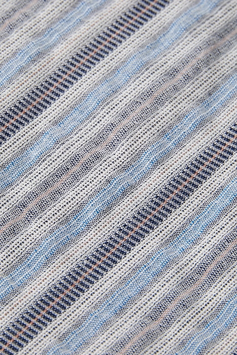 LIGHTWEIGHT DOBBY STRIPE SHIRT BLUE STRIPE 3