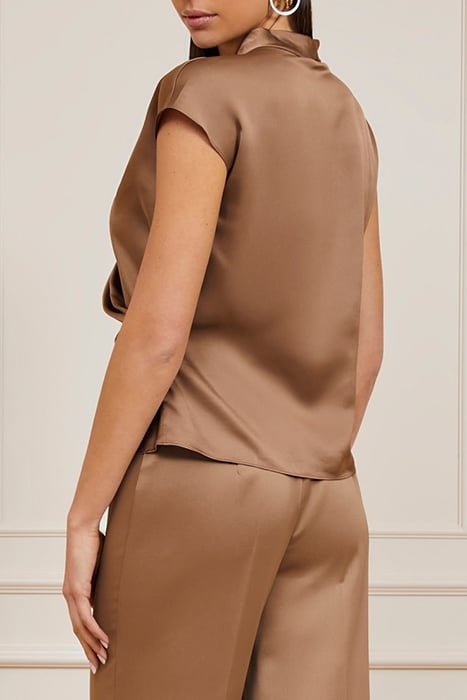 SORAYA TOP ROSES BOU TRUFFLE DUST BLOUSE MULTI 2