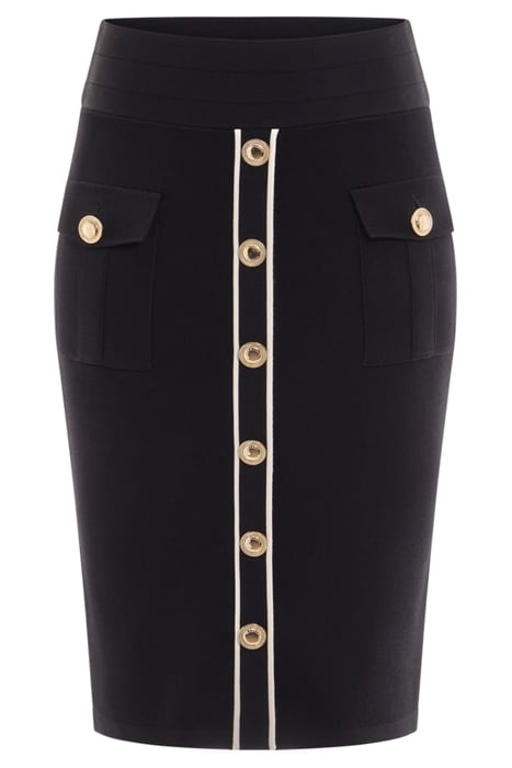 ISA BANDAGE SKIRT JET BLACK 4