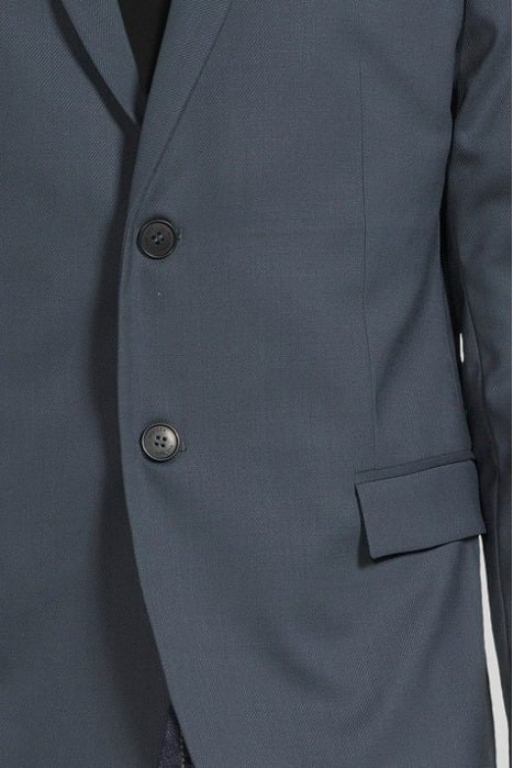 STEEL TWILL TRAVEL SUIT SUIT JACKET STEEL 4