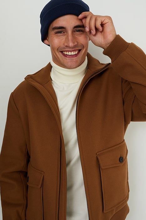 JACKET NORMAL LENGTH CARAMEL 5