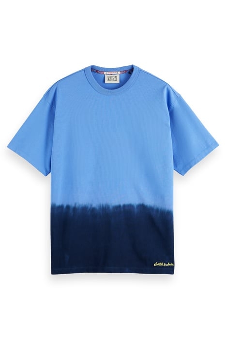 DIP DYE T-SHIRT TILE BLUE 1