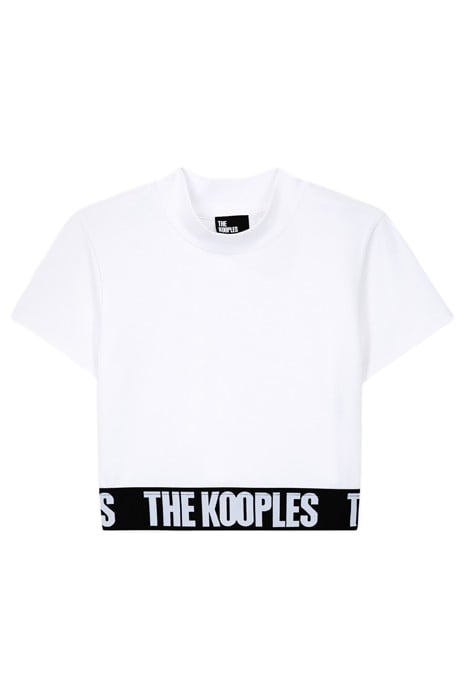 LOGO STRIP MC T-SHIRT WHITE 1