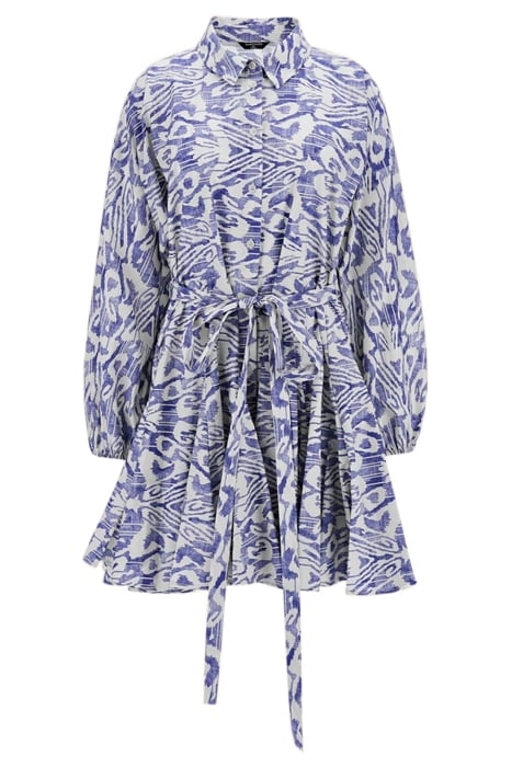 ABBIE SHIRT DRESS SUBSTANCE BLUE PRINT 4
