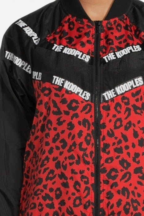 PRINT POP LEO ORANGE TECHNICAL JACKET MULTICOLOR 4