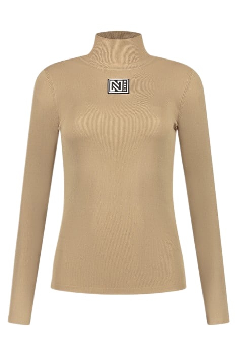 JOLIE SKI TURTLE NECK DARK HUMMUS 2