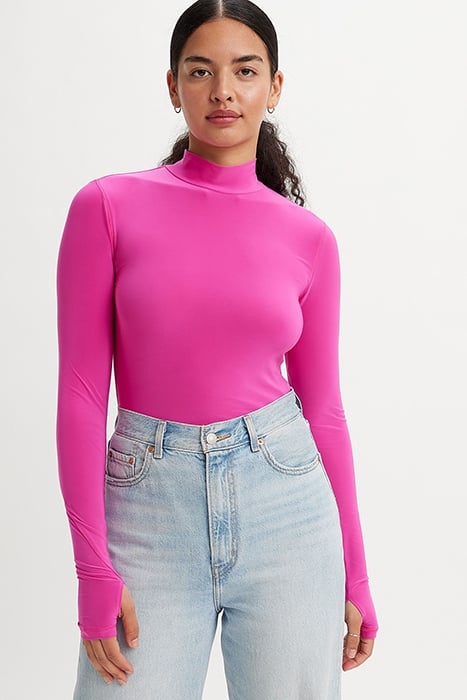 MAMMOTH LONG-SLEEVED TOP PINK 1