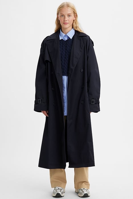 SLACKER TRENCH COAT BLACK 4